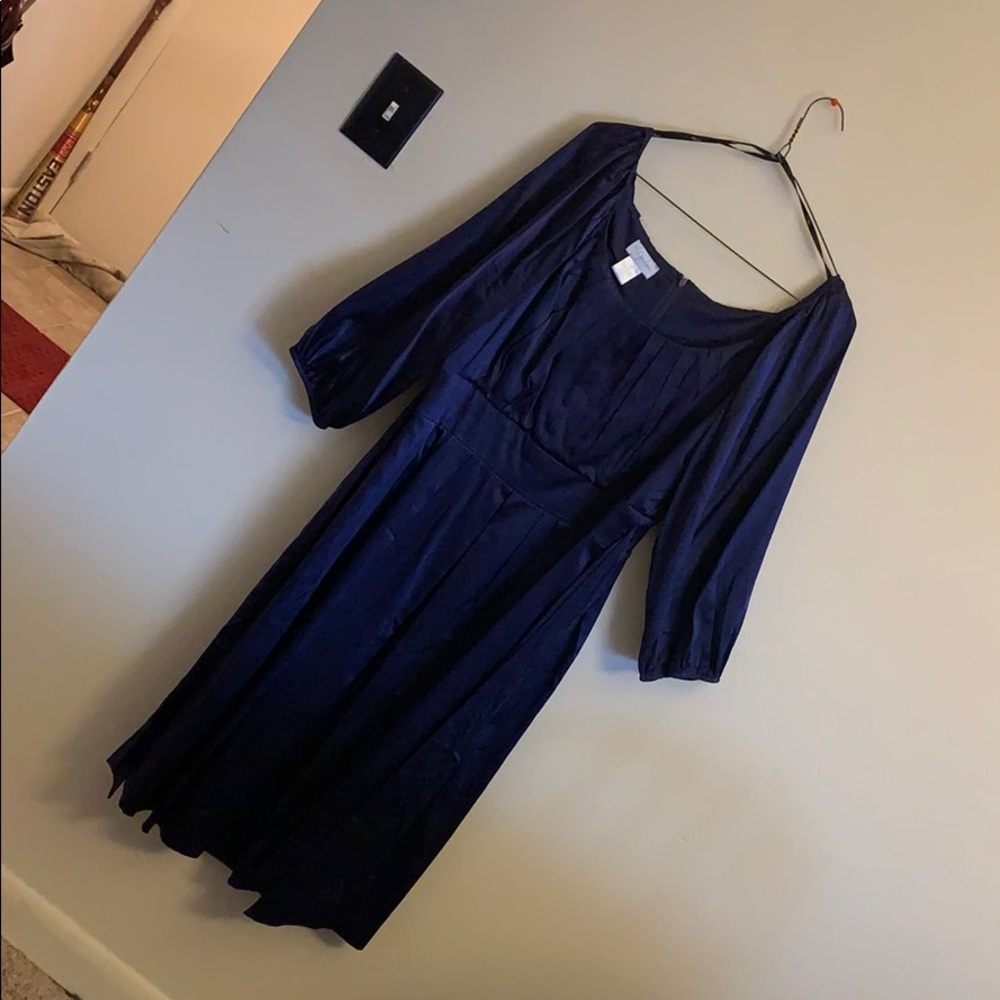 Silk Blue Dress